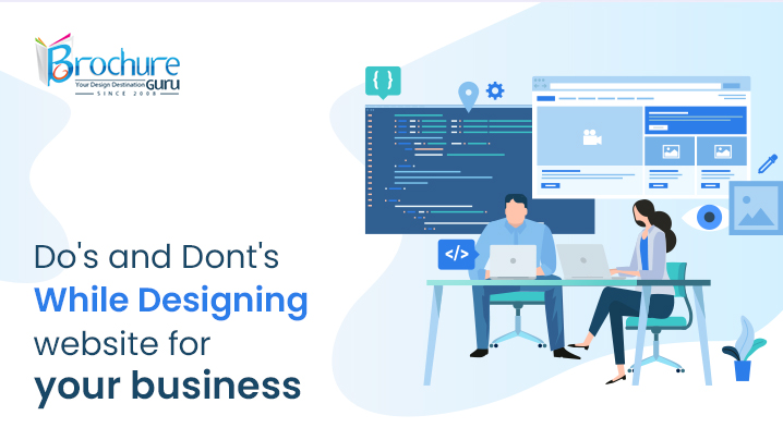 Do's and dont's while designing website for your business